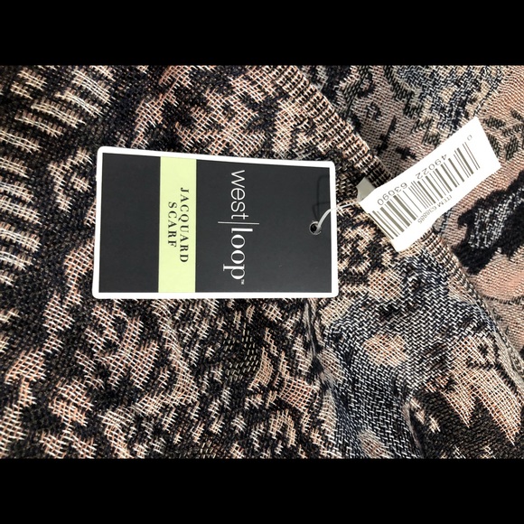 NWT west loop jacquard scarf - Picture 4 of 4